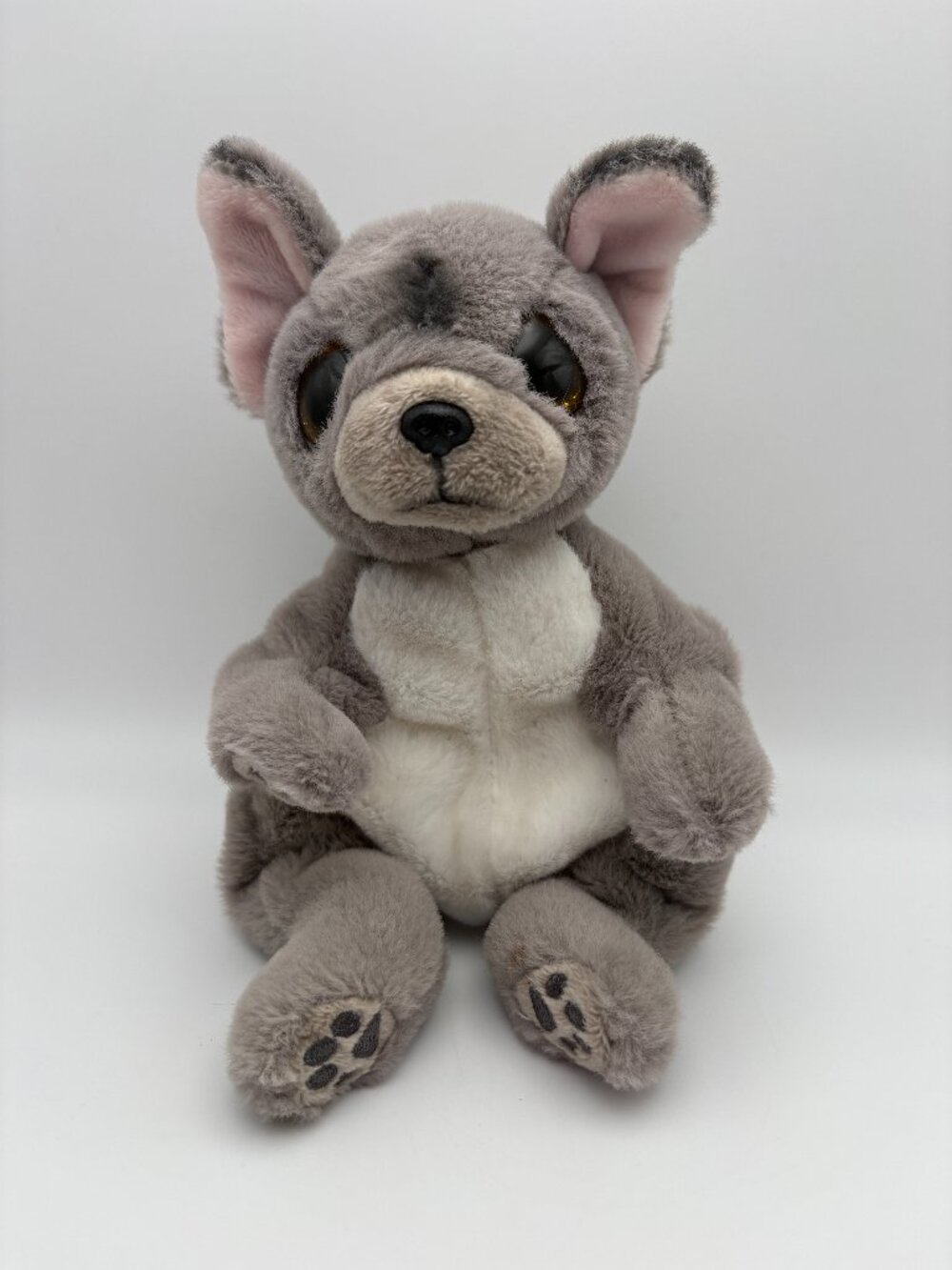 Wilfred TY Beanie Bellies French Bulldog Grey Soft Plush Stuffie (SKU: 770TO)